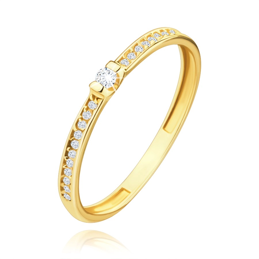 Zlaté prstene dámske