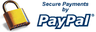 Secure payments by PayPal