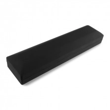 Darčeková krabička na náramok s LED svetlom - matná čierna farba, podlhovastý tvar