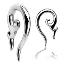 Piercing do ucha z chirurgickej ocele - ornamentálna špirála